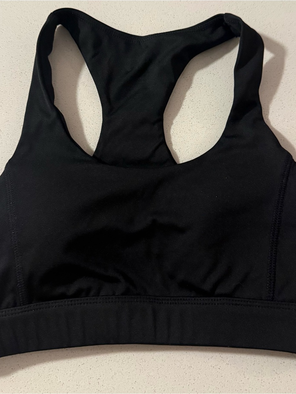 Black Racerback Sports Bra - Women Intimates & Sleepwear small/like new